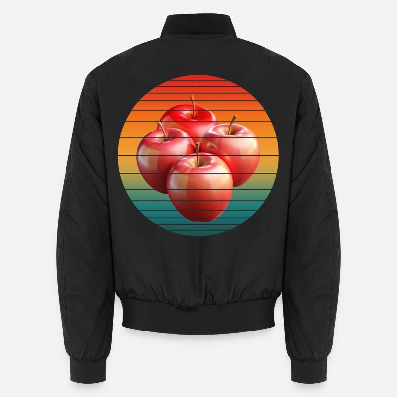 Fruit de la pomme Bomber unisexe