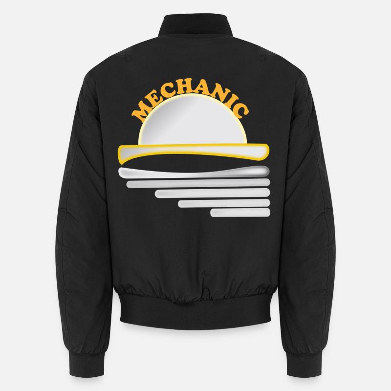 Graphisme mécanique Bomber unisexe