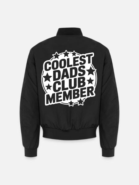 Super Papa Club - Unisex Bomber Jacket - black