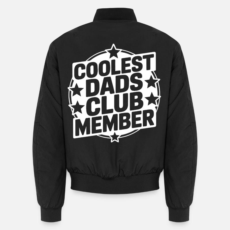 Super Papa Club - Unisex Bomber Jacket - black