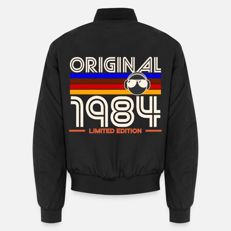 Original 1984 Edition - Unisex Bomber Jacket - black