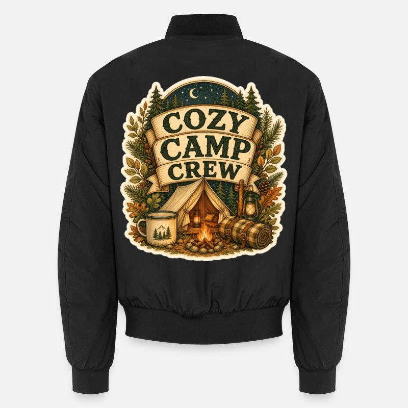 ÉQUIPE DU CAMP DE COZYY - Bomber unisexe - noir