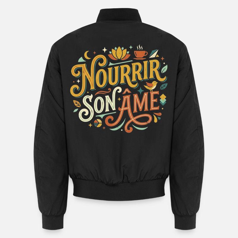 Nourrir son âme Bomber unisexe