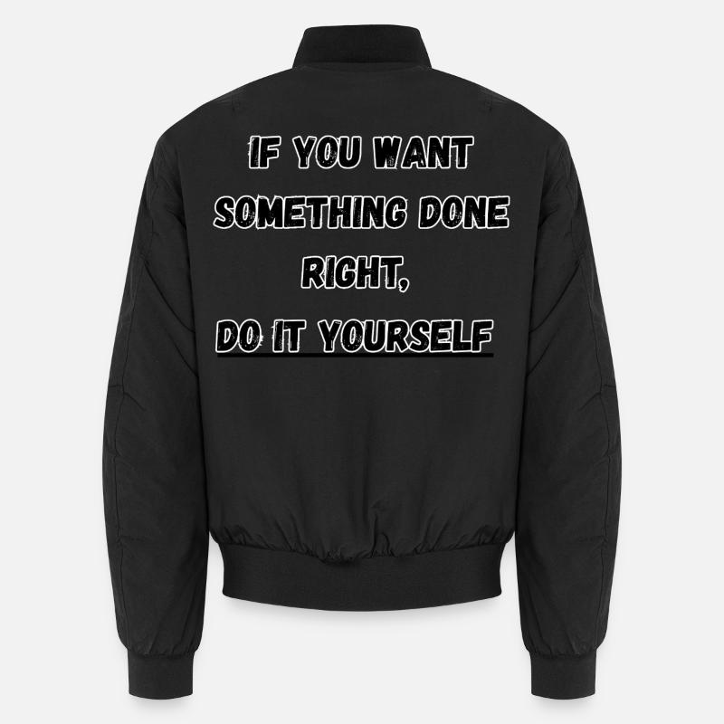 Mach es selbst – TROO-Designs Unisex Bomberjacke