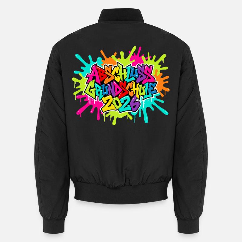Grundschule Abschluss 2026 - Unisex Bomberjacke - Schwarz