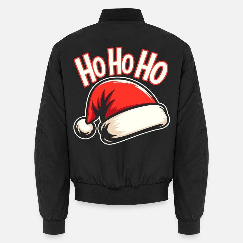 Xmas Santa Design Unisex Bomber Jacket