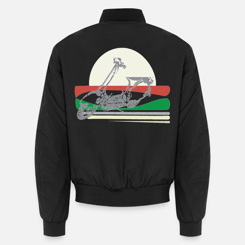 Scooter Scooter Summer - Unisex Bomber Jacket - black
