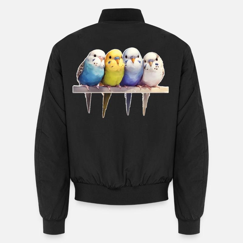 Budgie group Unisex Bomber Jacket