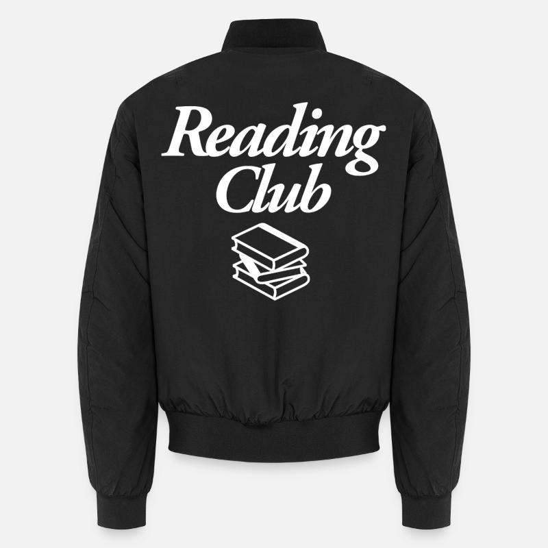 Club de lecture - Bomber unisexe - noir