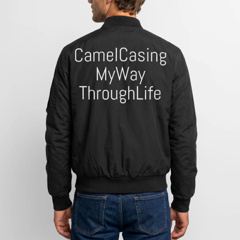 CamelCasing | Computer Science - Nerd - Coder Unisex Bomberjacke