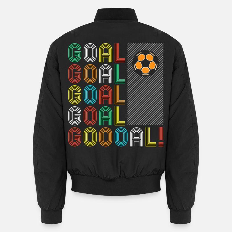Tor Tor Goooal! - Unisex Bomberjacke - Schwarz