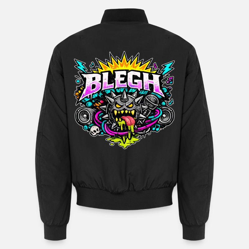Édition Blegh Comic - Bomber unisexe - noir