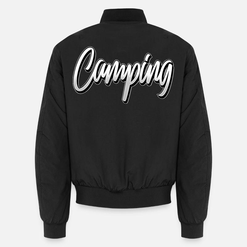Camping - Bomber unisexe - noir