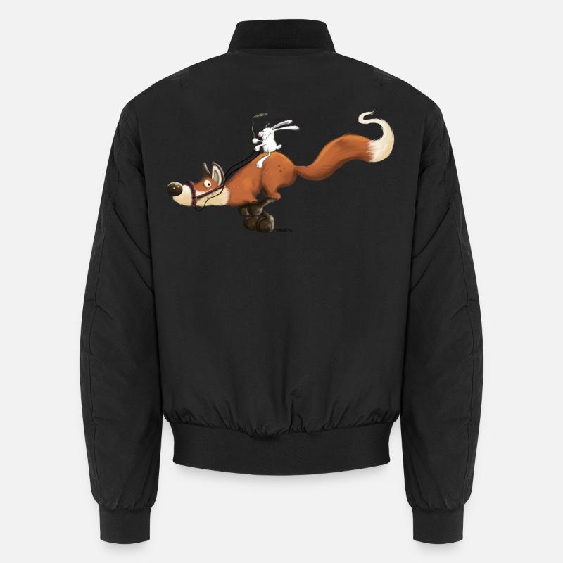Lapin et Renard Bomber unisexe
