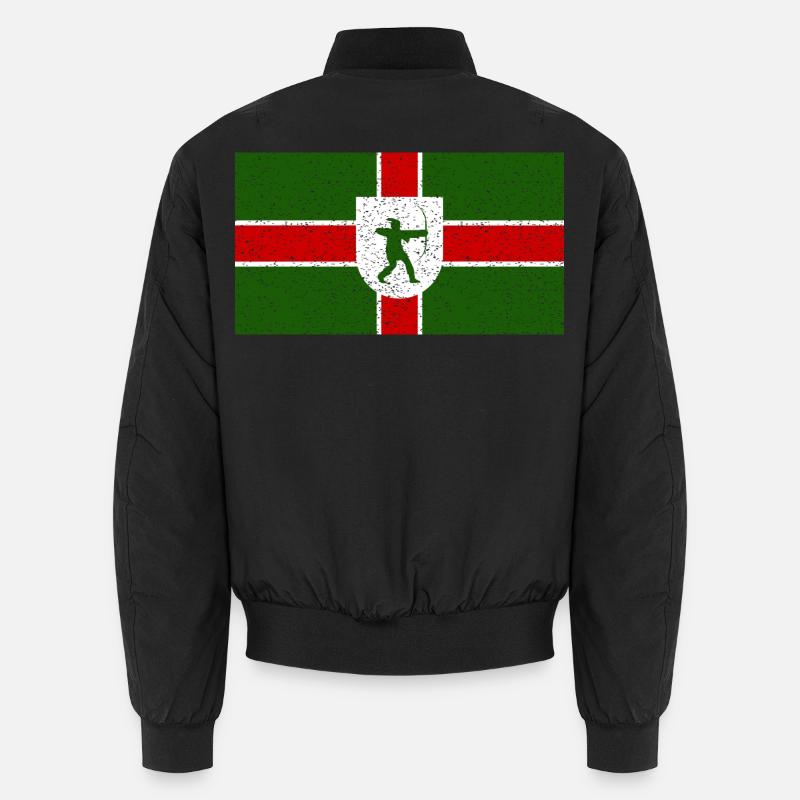 Nottinghamshire Unisex Bomber Jacket
