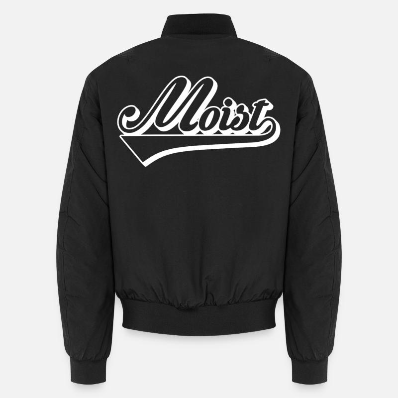 Mobiz Retro Script Logo - Unisex Bomberjacke - Schwarz