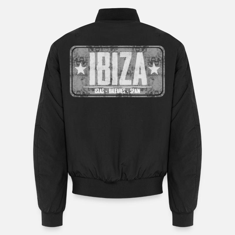 Conception de la destination de l’île d’Ibiza Bomber unisexe