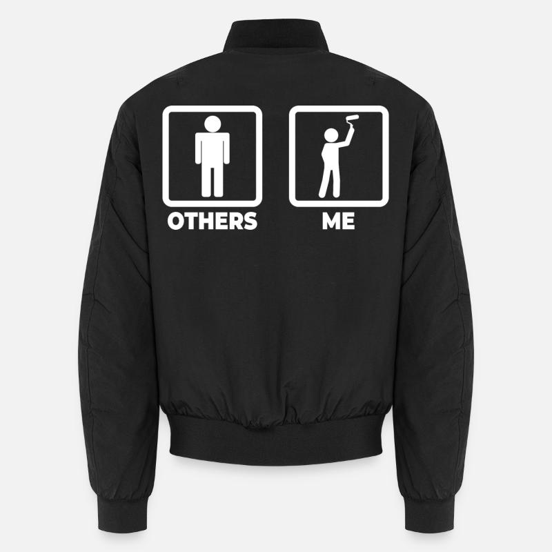 Hausmaler Leben Unisex Bomberjacke