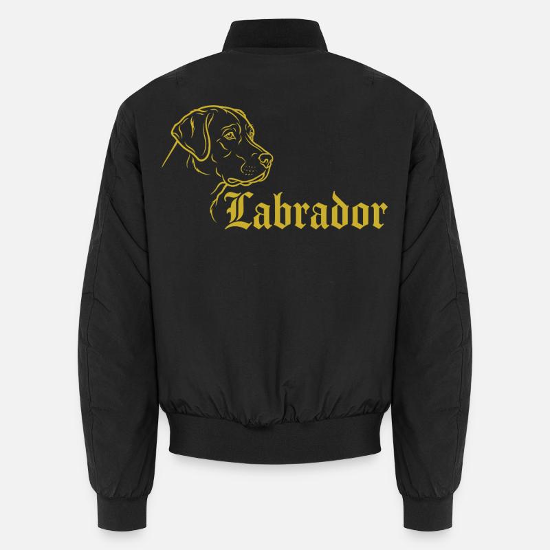 Labrador – Élégance intemporelle Bomber unisexe