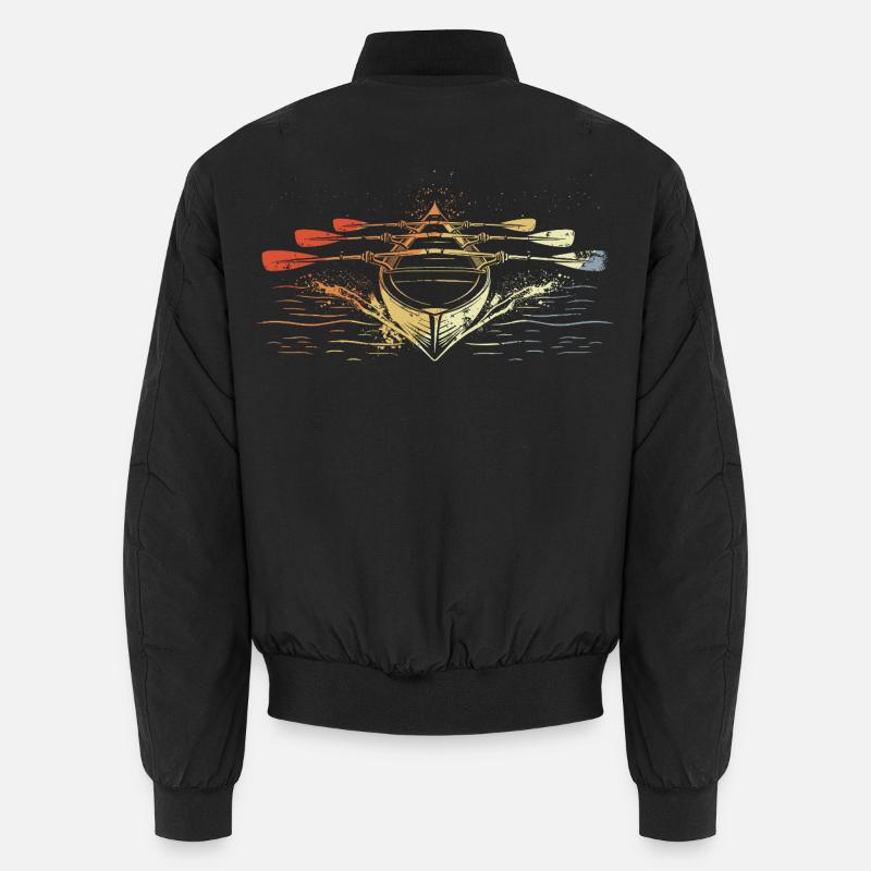 Rameur de course look vintage Bomber unisexe