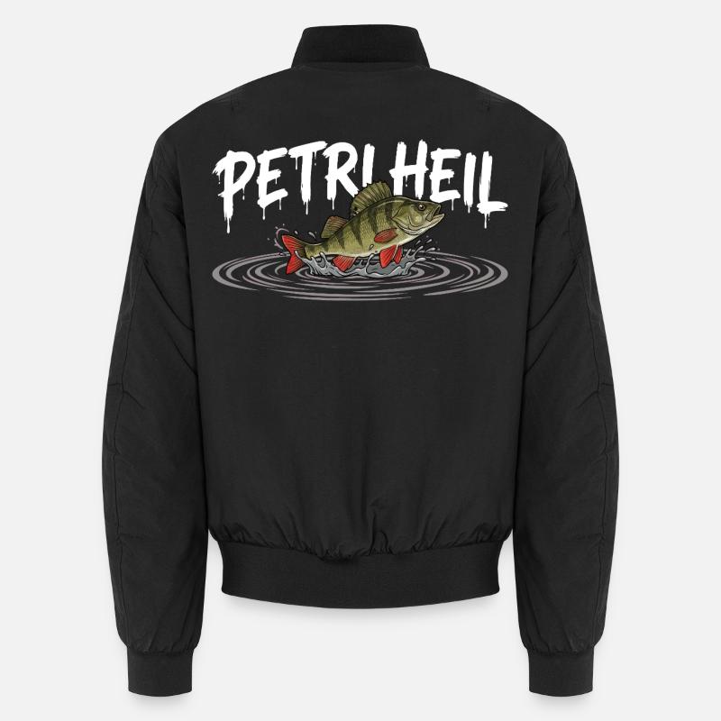 PETRI HEIL – Salut pêcheur avec perche Bomber unisexe