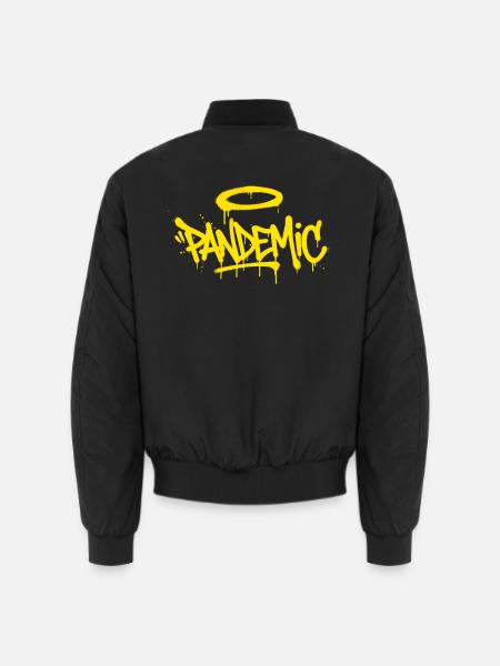 Halo Graffiti Pulse - Bomber unisexe - noir