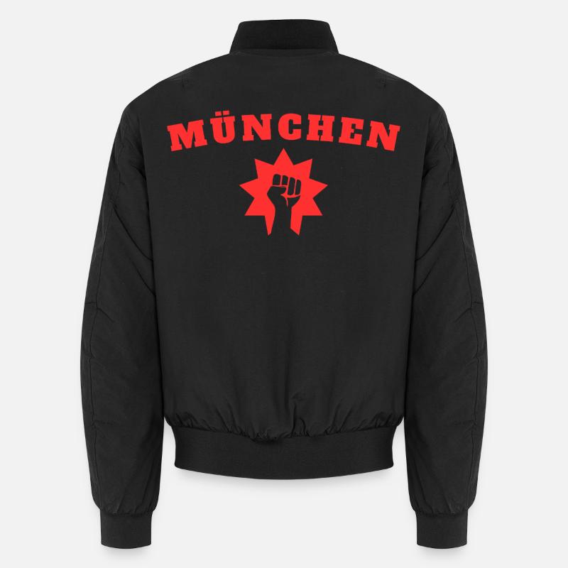 Munich - Unisex Bomber Jacket - black