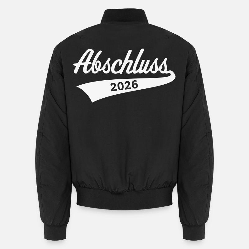 Graduation 2026 (Graduation / White) Unisex Bomber Jacket