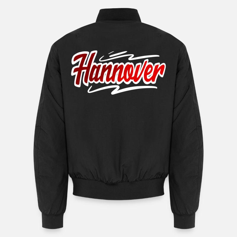 Hanover - Unisex Bomber Jacket - black