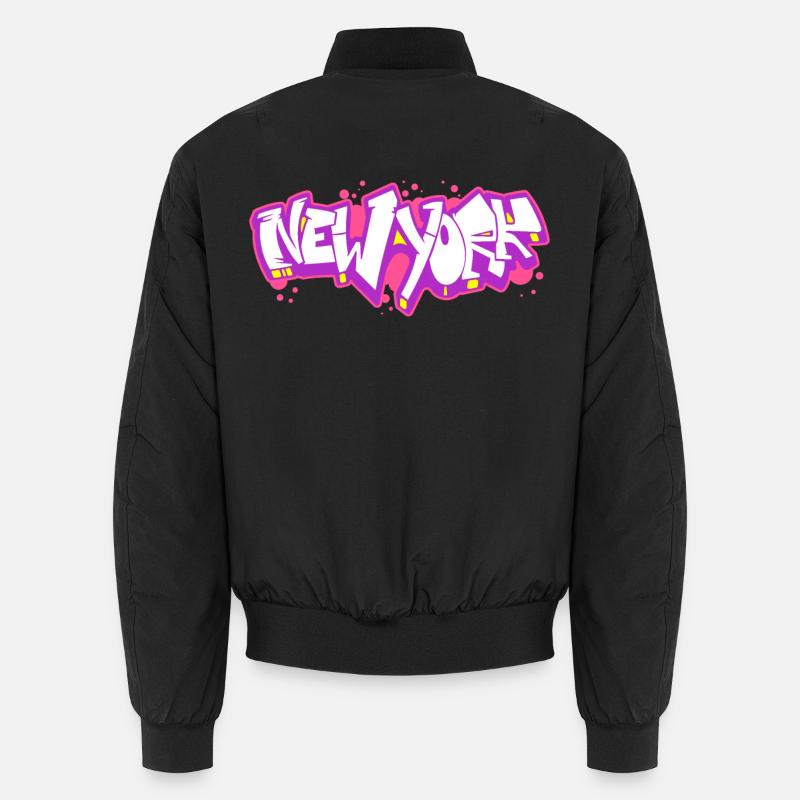 Graffiti horizontal de New York 2 Bomber unisexe