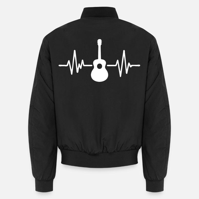 Guitare Pulse Silhouette Bomber unisexe