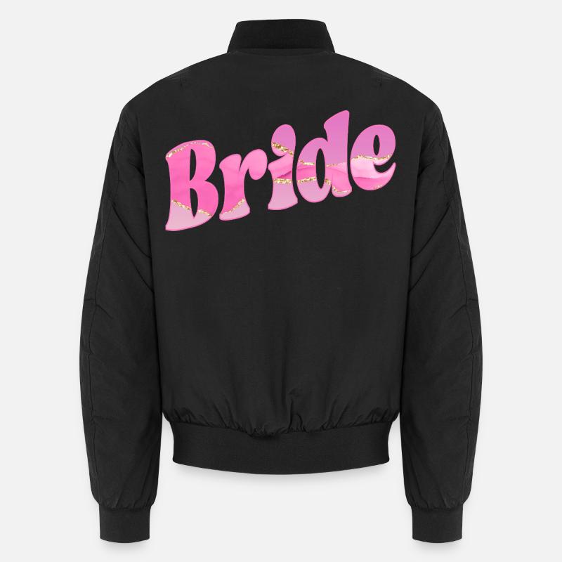 Brauthochzeit - Unisex Bomberjacke - Schwarz