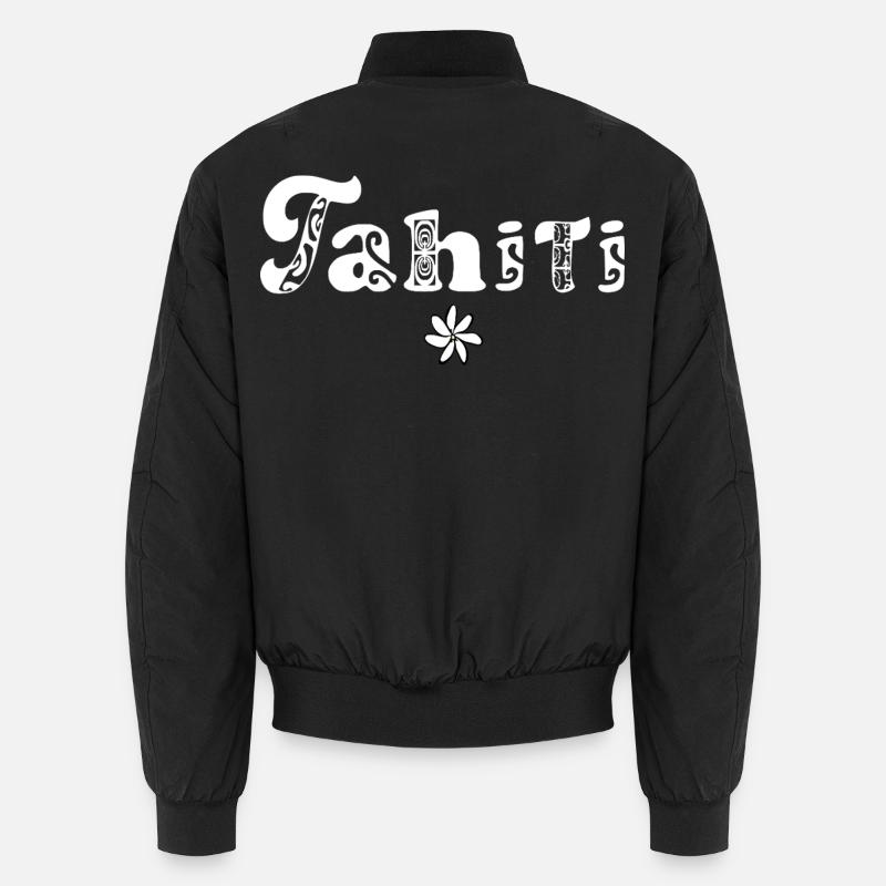 Tahiti (white) Unisex Bomber Jacket