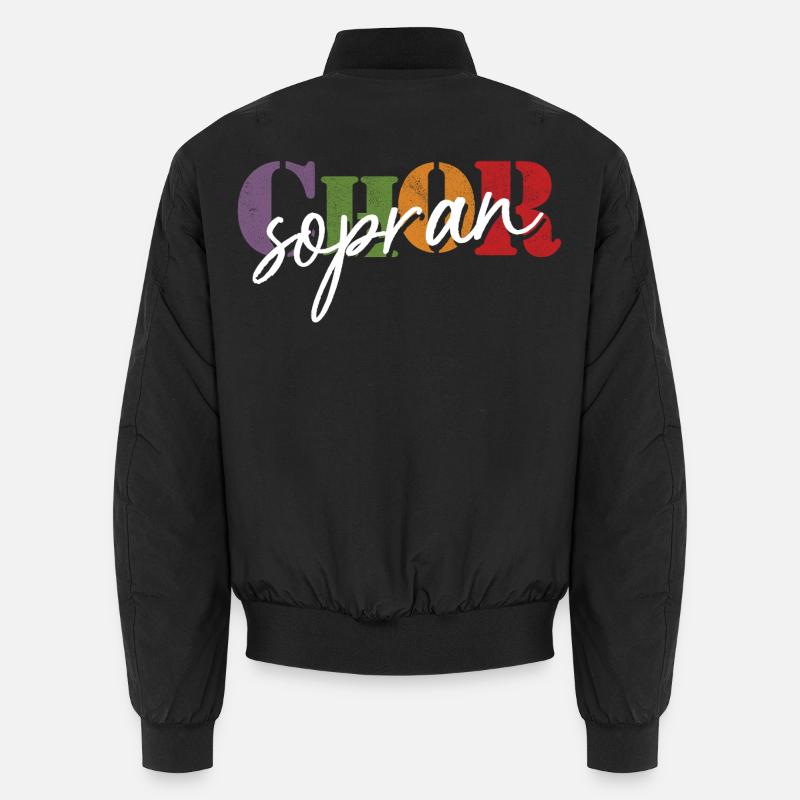 Choir Soprano Unisex Bomber Jacket