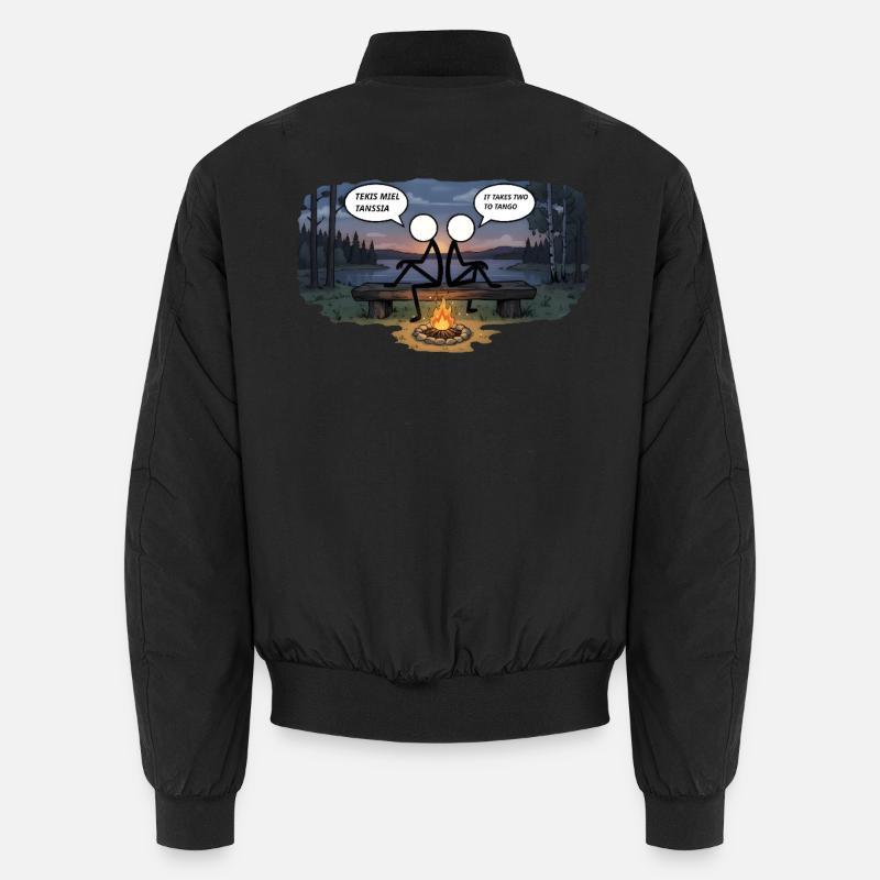 Savo Guys Duo 20 Tango - Unisex Bomberjacke - Schwarz