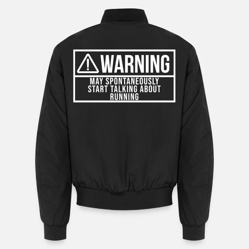 course - Bomber unisexe - noir