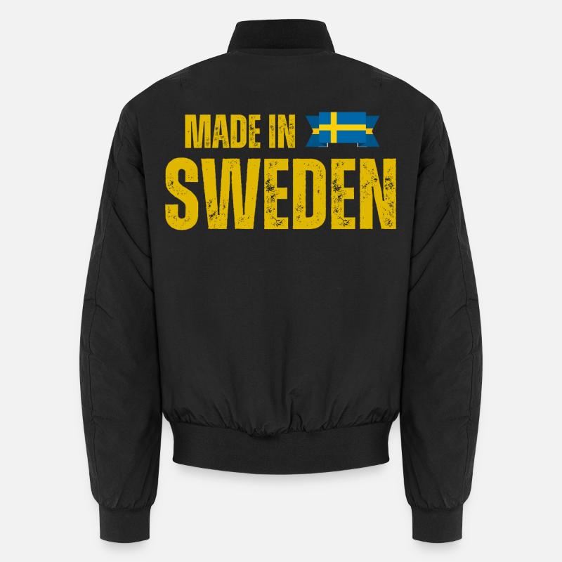 Made in Sweden, Swedish pride Unisex Bomber Jacket