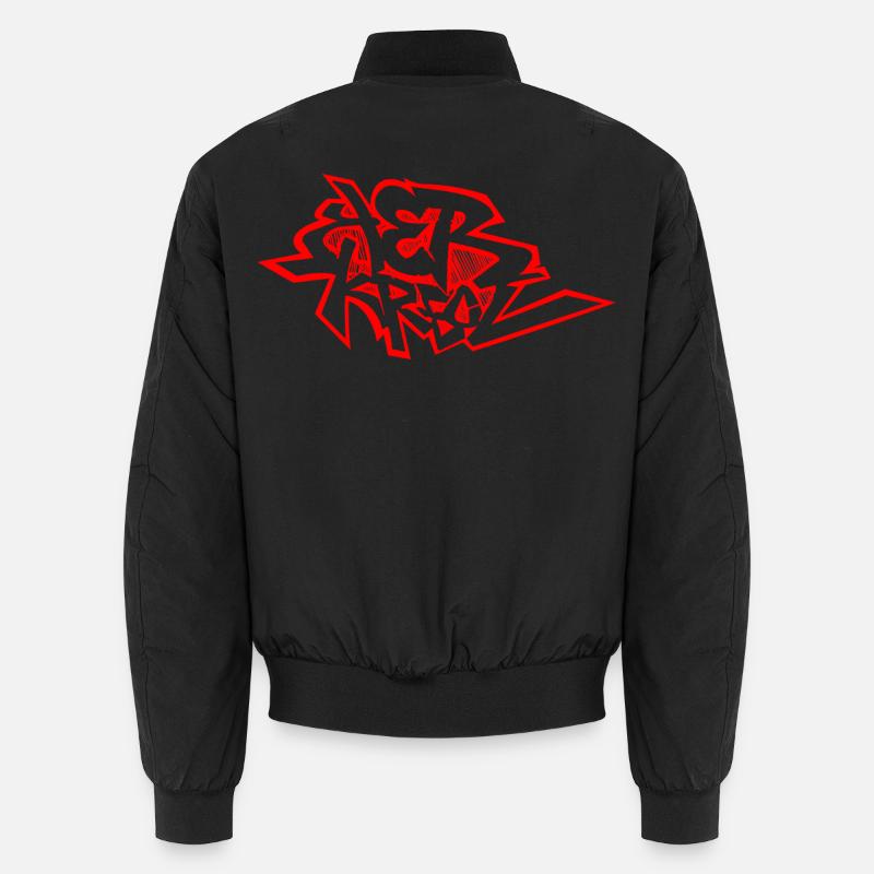 Graffiti 974 Ker Kreol - Rouge Bomber unisexe