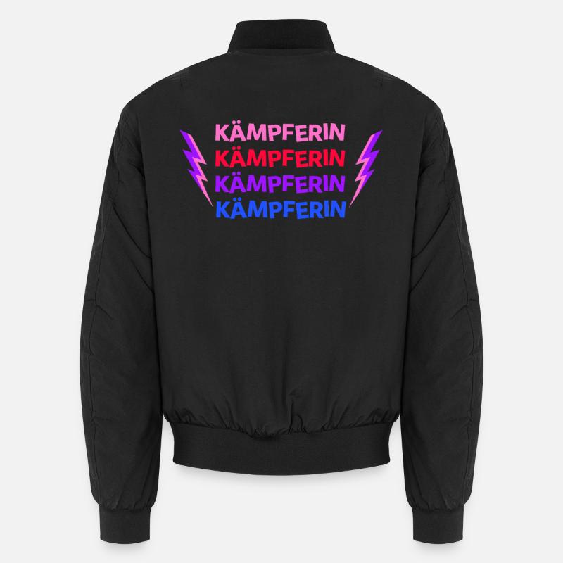 Fighter - You're strong - you can do it! Unisex Bomber Jacket