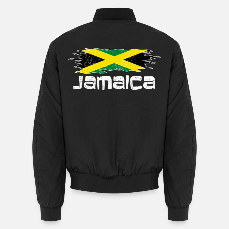 Drapeau de la Jamaïque - design Bomber unisexe