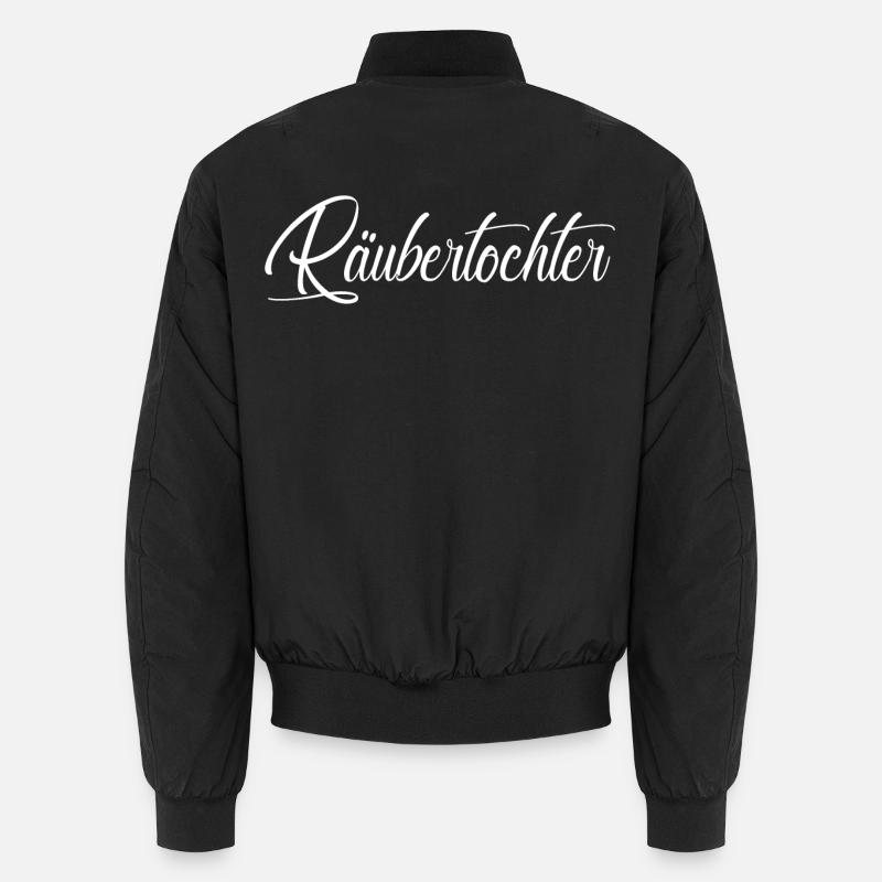 Räubertochter - Unisex Bomberjacke - Schwarz