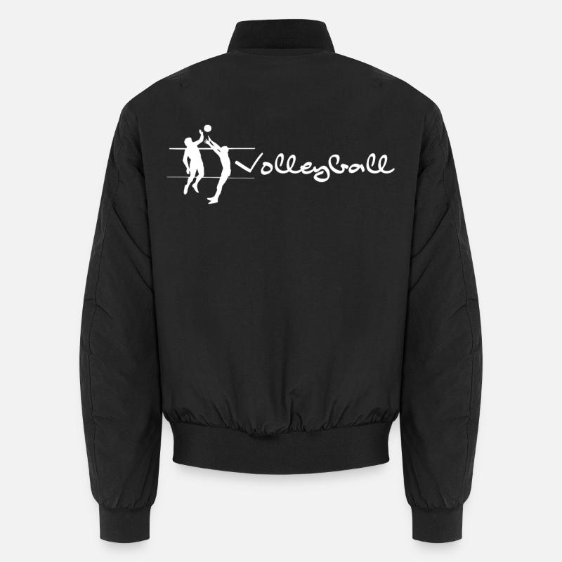 Volleyball Unisex Bomberjacke