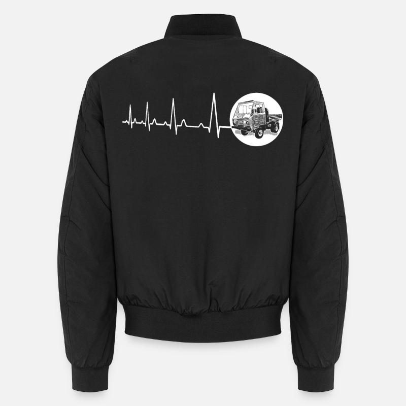 Heartbeat - Multicar M25 - Unisex Bomber Jacket - black