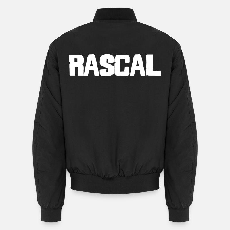 Rascál Bold Vintage Logo Design Bomber unisexe