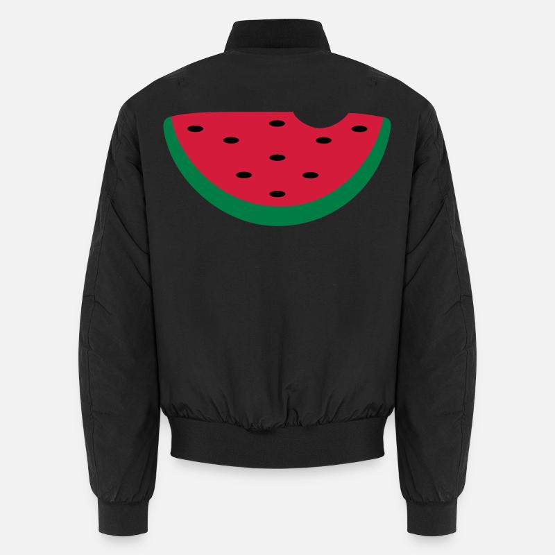 melon - Unisex Bomber Jacket - black