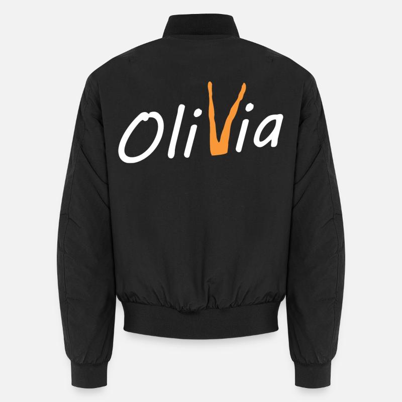 Olivia Bein - Unisex Bomberjacke - Schwarz