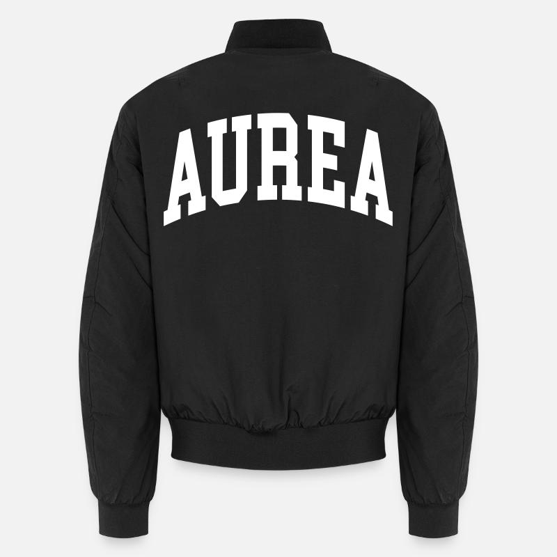 Aurea - Bomber unisexe - noir
