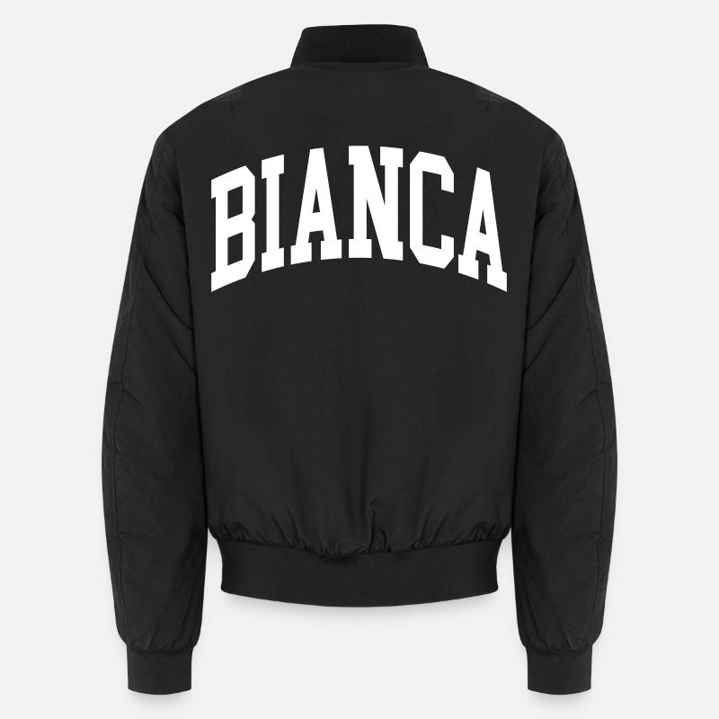 Bianca - Bomber unisexe - noir