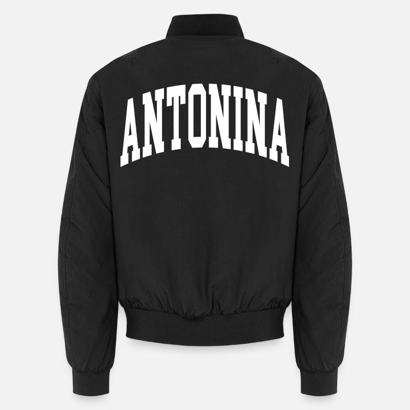 Antonina - Bomber unisexe - noir