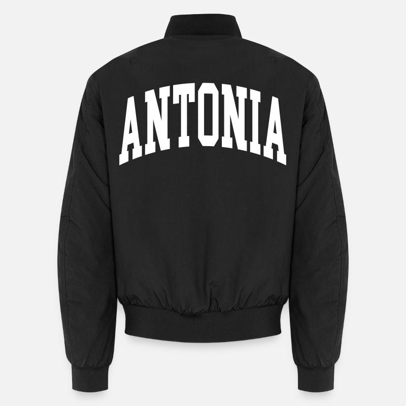 Antonia - Unisex Bomberjacke - Schwarz